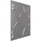 Ekena Millwork 19 5/8in. W x 19 5/8in. H Versailles EnduraWall Decorative 3D Wall Panel Covers 2.67 Sq. Ft. WP20X20VECST - alternate 4